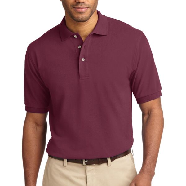Heavyweight Cotton Pique Polo Thumbnail
